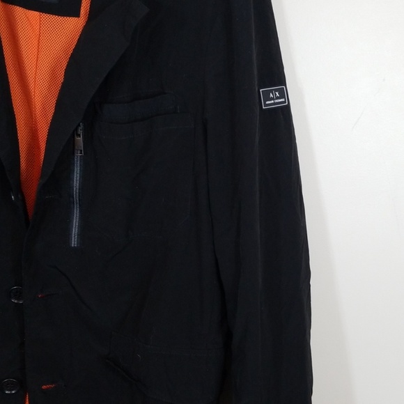 Armani Exchange Black Spring Light Jacket - Picture 6 of 6
